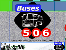 Tablet Screenshot of buses506.com